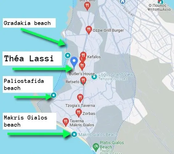 Thea Lassi 2 Bedroom Apartment, Garden Level Апартаменты Аргостолион