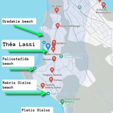 Thea Lassi 2 Bedroom Apartment, Garden Level Apartmán Argostoli (Kefalonia)
